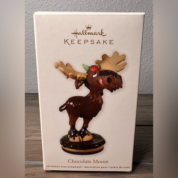 Hallmark Keepsake NEW 2012 “Chocolate Moose Christmas Ornament - Picture 1 of 9
